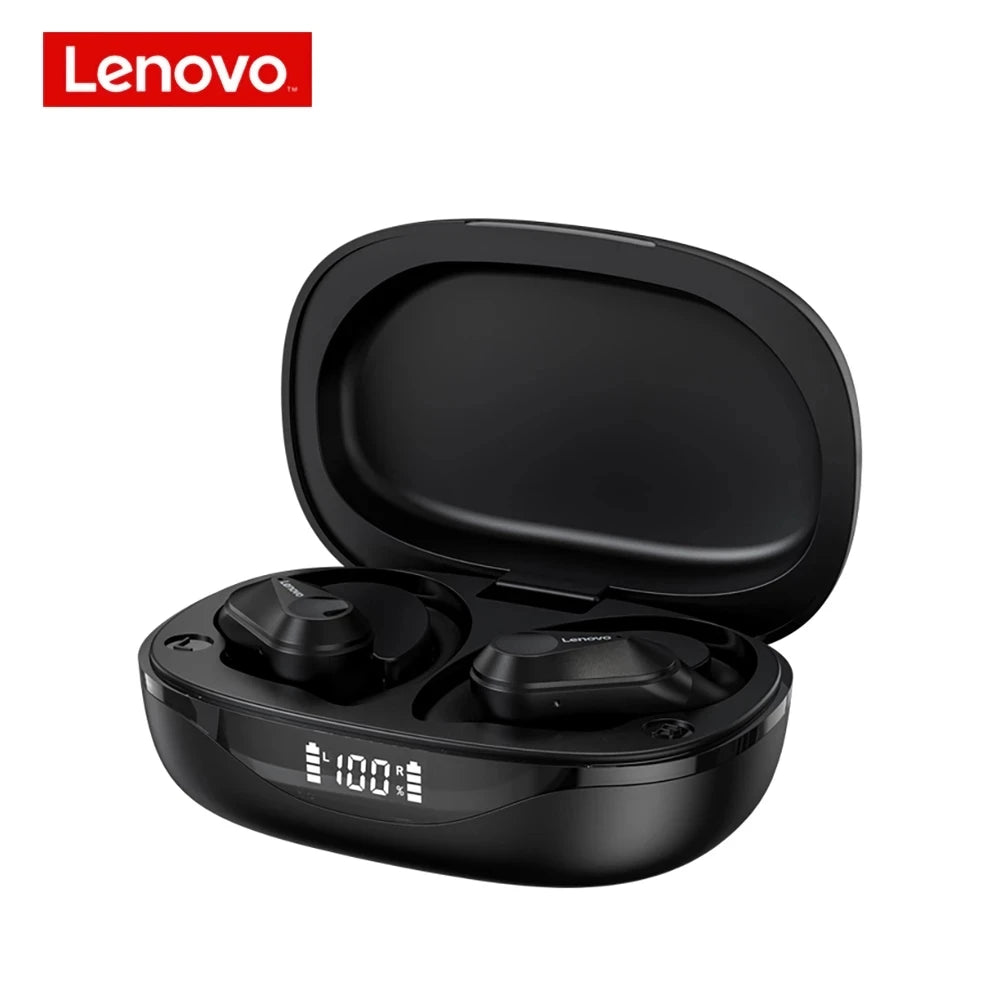 Cuffie wireless sport con ANC, Bluetooth 5.3, LED batteria, microfono