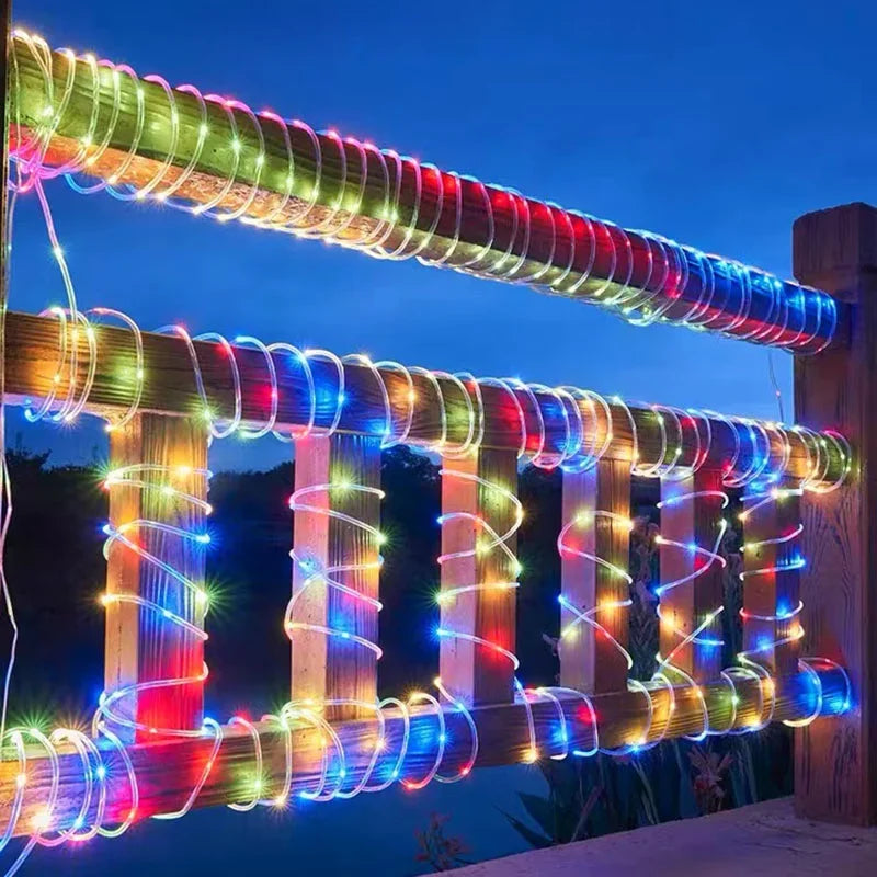 Luci a LED solari da esterno, catena luminosa impermeabile 5‑12 m