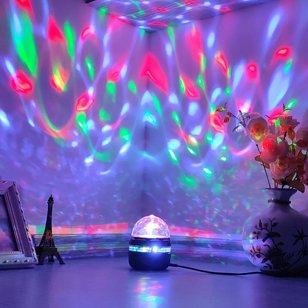 Proiettore LED Galaxy – Lampada RGB con Telecomando USB per Camera e Casa