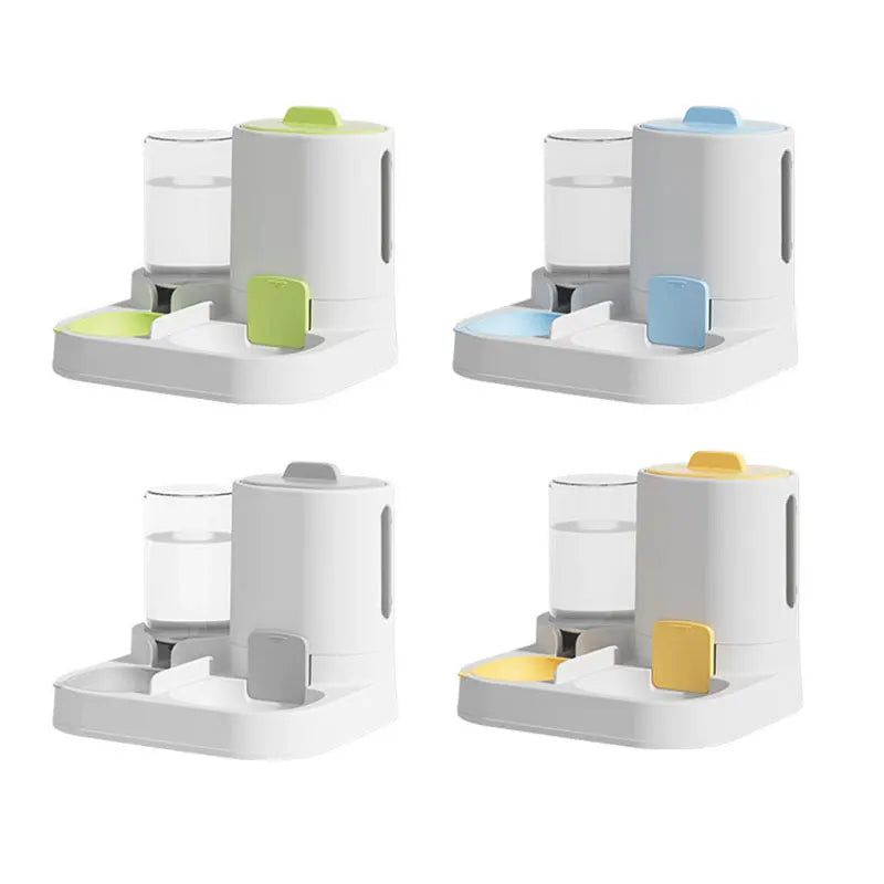 Distributore Automatico Acqua e Cibo per Gatti Gravity-Fed 1-Peck