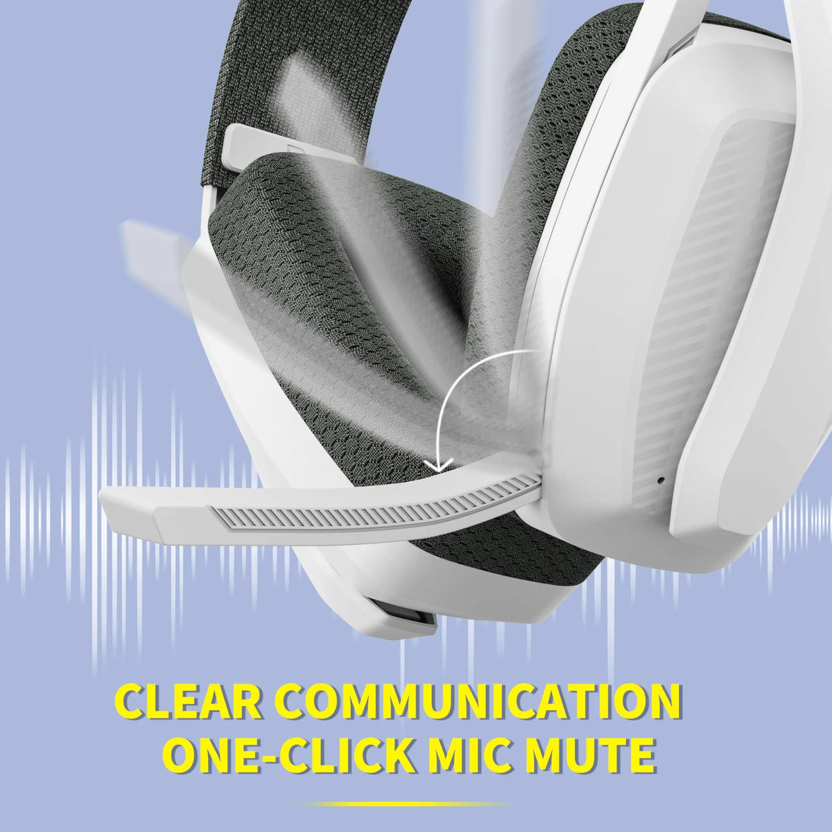 Cuffie Gaming Wireless con Microfono, ANC, 7.1 Surround, Bluetooth 5.3 e 2.4 GHz