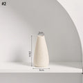 INS Ceramic Vase White Flower Pot Nordic Decorative Vase Dry Flower Vases for Home Living Room Desktop Decor ваза для цветов