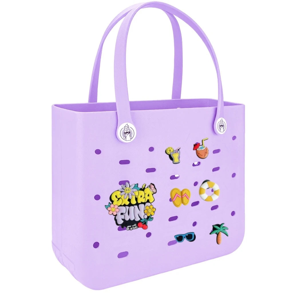 Borsa Mare EVA Impermeabile Tote Capiente Vacanze Picnic Shopping