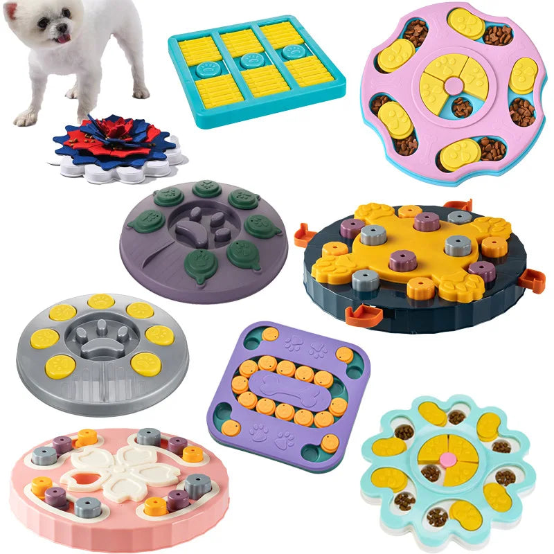 Puzzle per Cani e Gatti – Ciotola Lenta Antiscivolo per Alimentazione