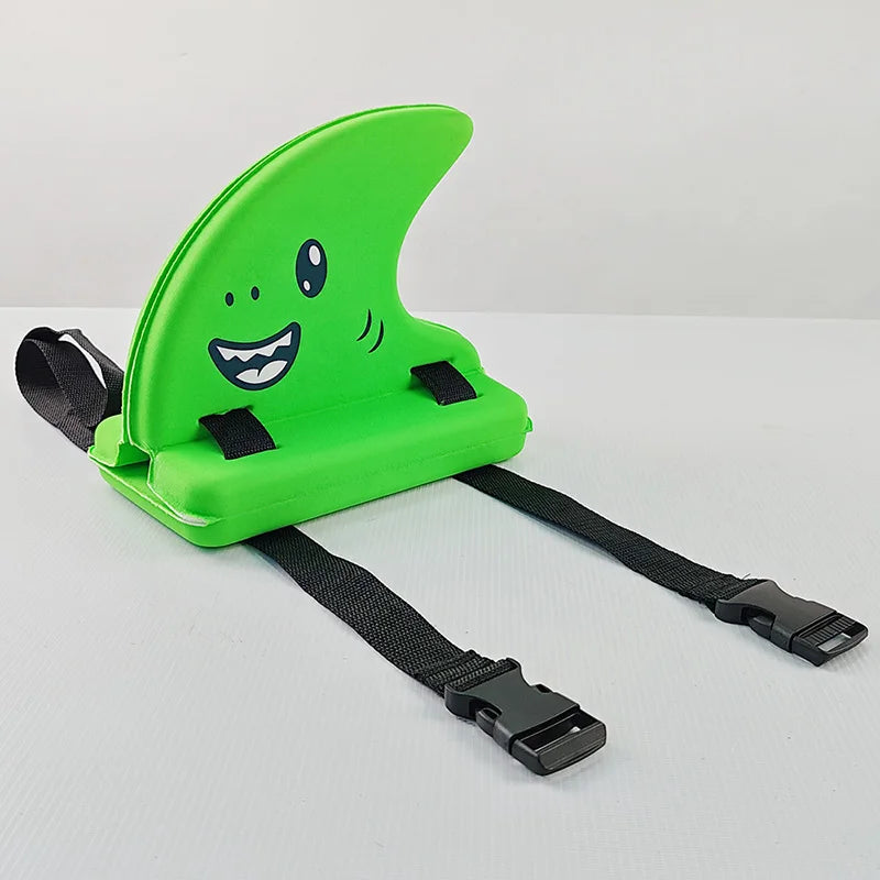Children’s Back Float Kid's Shark Fin Back Float Board Eye-Catching Color Auxiliary Float Board For Swimming Pools Lakes Healthy