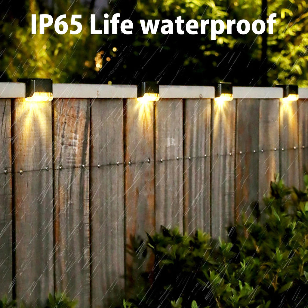 Luci LED Solari 4/8/12/16 pcs – Illuminazione impermeabile per scale e giardino