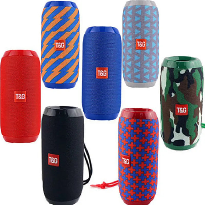 Altoparlante Bluetooth 10W Dual Bass con FM Radio e Resistente all'Acqua