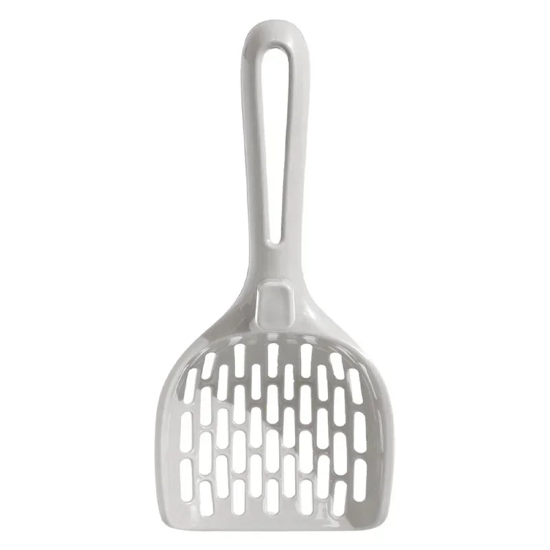 Paletta per lettiera in plastica con base auto-pulente – kit pulizia per gatti
