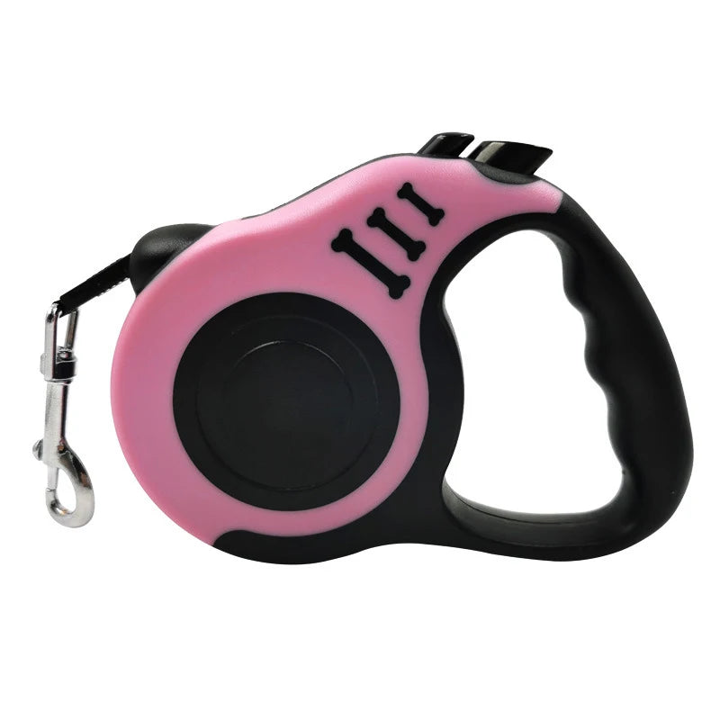 Guinzaglio Retrattile in Nylon 3 m/5 m per Cani e Gatti – Resistente e…