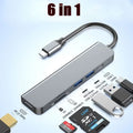 Hub USB‑C 5 porte con HDMI 4K e Power Delivery fino a 87 W