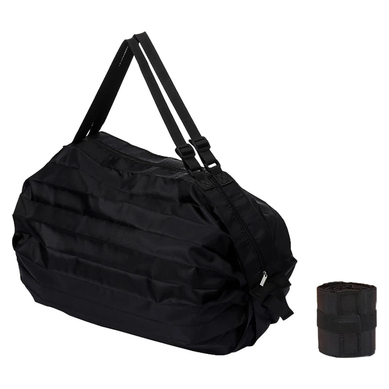 Borsa da Shopping Pieghevole Impermeabile per Viaggi, 48‑64 L, 20 kg