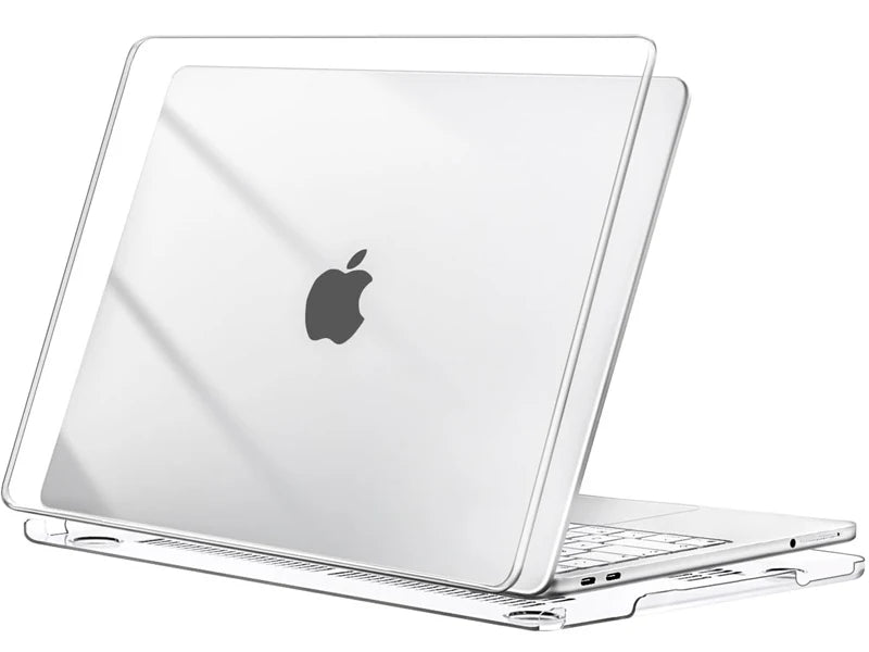 Case MacBook Neo 13 2026 A3404 A18 Pro - Custodia Rigida Crystal Light