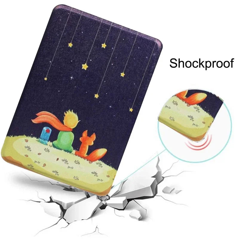 For Kindle 11th Generation 2024 Case 6'' with Hand Strap Kindle 6 inch Case Ebook C2V2L3 Auto Wake Sleep Cover PU Leather Funda