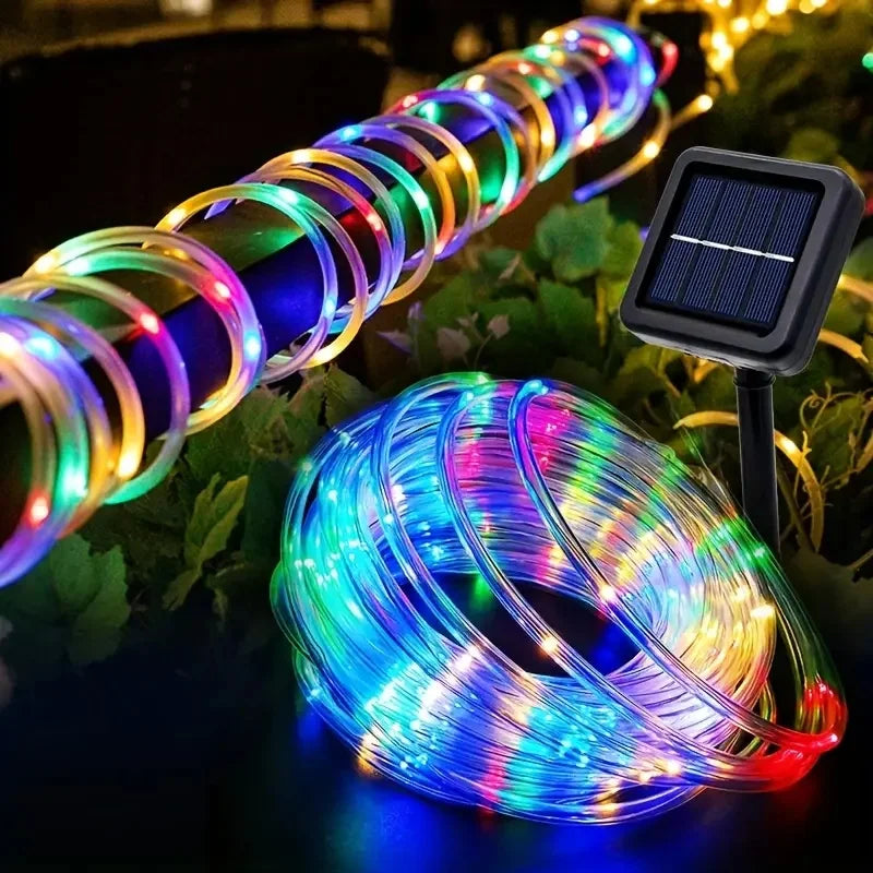 Luci a LED solari da esterno, catena luminosa impermeabile 5‑12 m