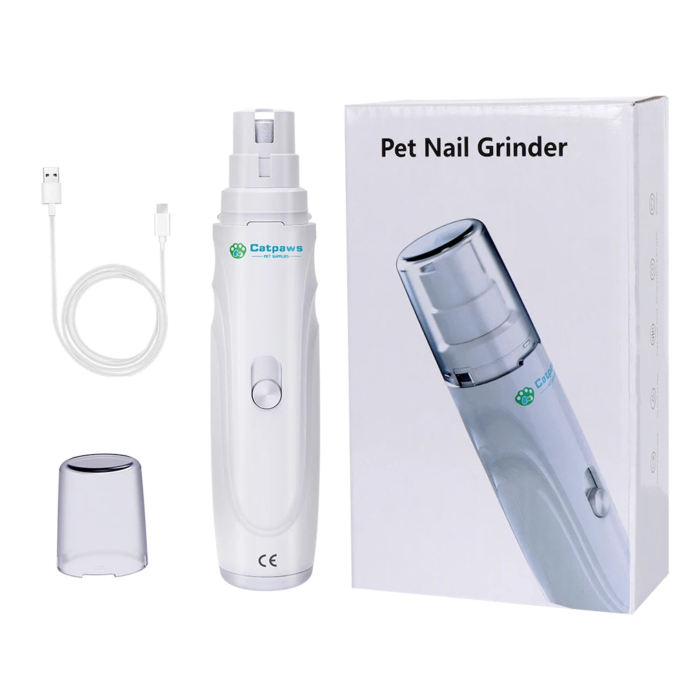 Lima elettrica USB per unghie cani e gatti – Taglio silenzioso e indolore