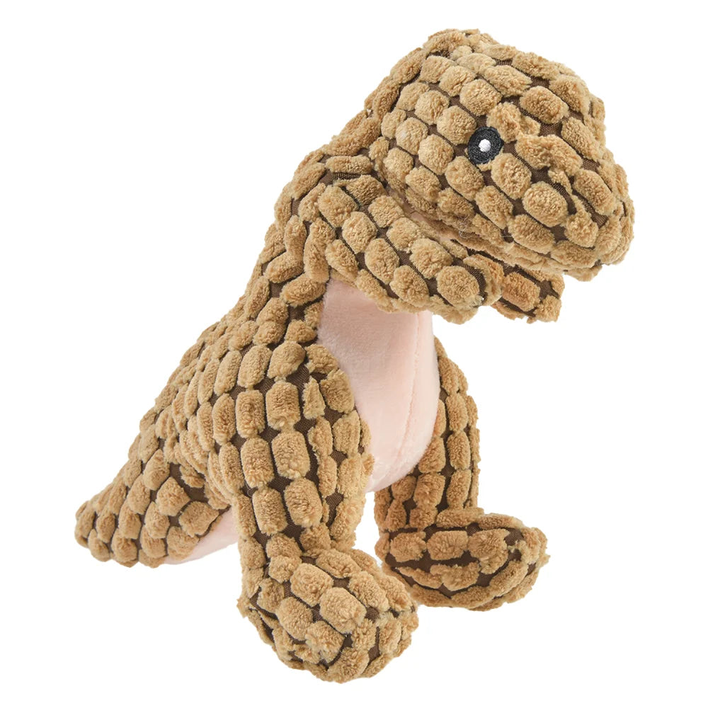 Giocattolo Plush Dinosauro per Cani - Gioco Masticazione Interattivo