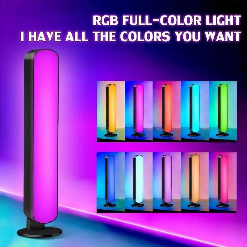Barra LED RGB con sincronizzazione musicale, telecomando, per gaming, TV e…
