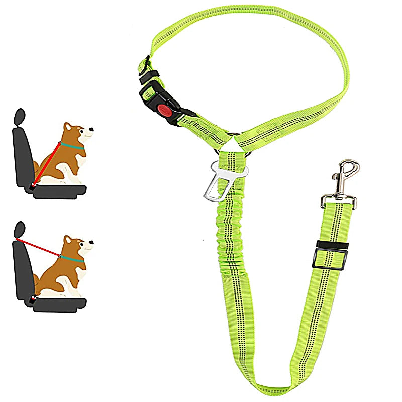 Imbracatura Canino Gatto Cintura Auto 2-in-1 Guinzaglio Sicurezza Sedile…