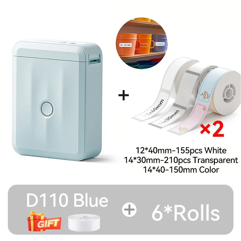 Stampante Etichette Termica Portatile Bluetooth Niimbot D110
