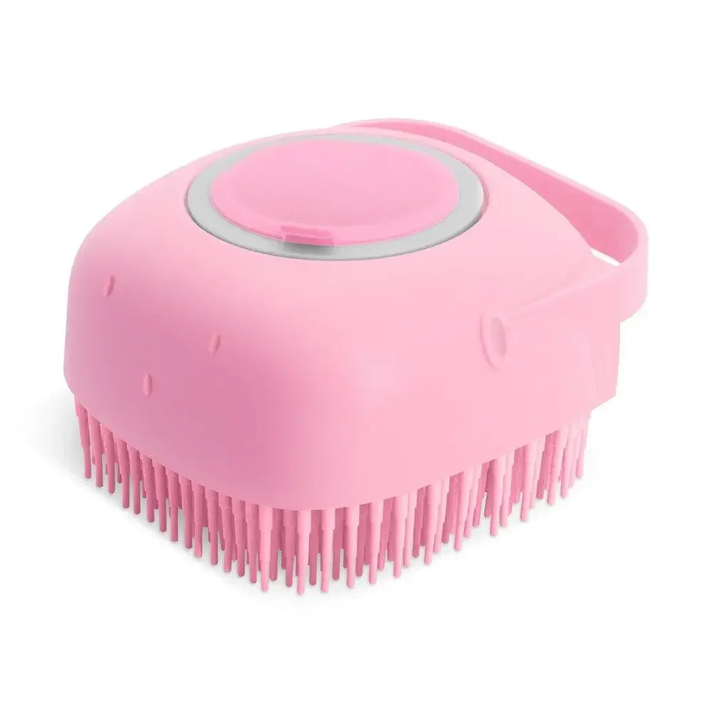 Spazzola Shampoo 2 in 1 per cani e gatti – Silicone morbido 80ml