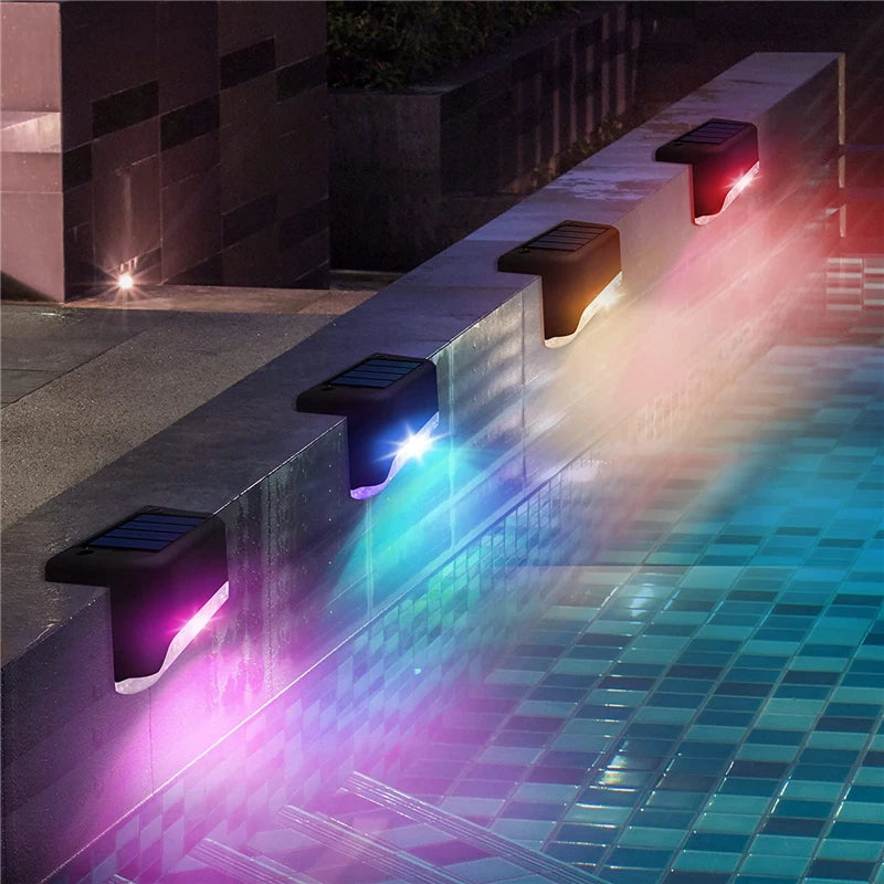 Set da 4‑32 Lampade LED Solari per Esterno – Gradini, Sentieri e Giardino, IP65