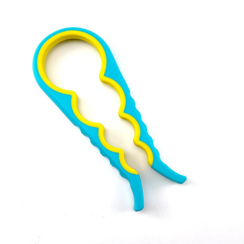 Apribottiglie e Apriscatole Universale 4 in 1 – Anti‑scivolo ed Ergonomico