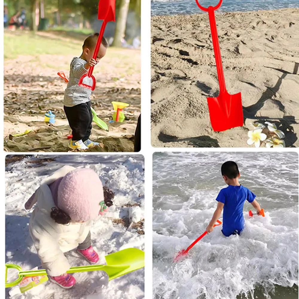 Pala da Spiaggia 53 cm per Bambini – Set Gioco Sabbia, Neve e Acqua, Multicolore