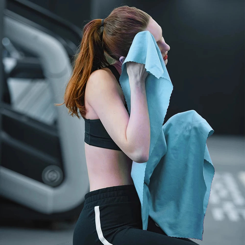 Quick-Dry Sports Bath Towel,40X80/80X130CM Microfiber Running Yoga Gym Fitness Towel,Outdoor Camping Hiking Beach Bath Towels