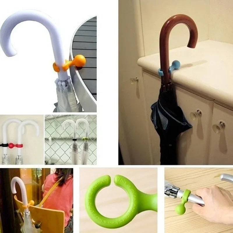 Set da 3 supporti a anello per ombrelli – Design colorato e compatto