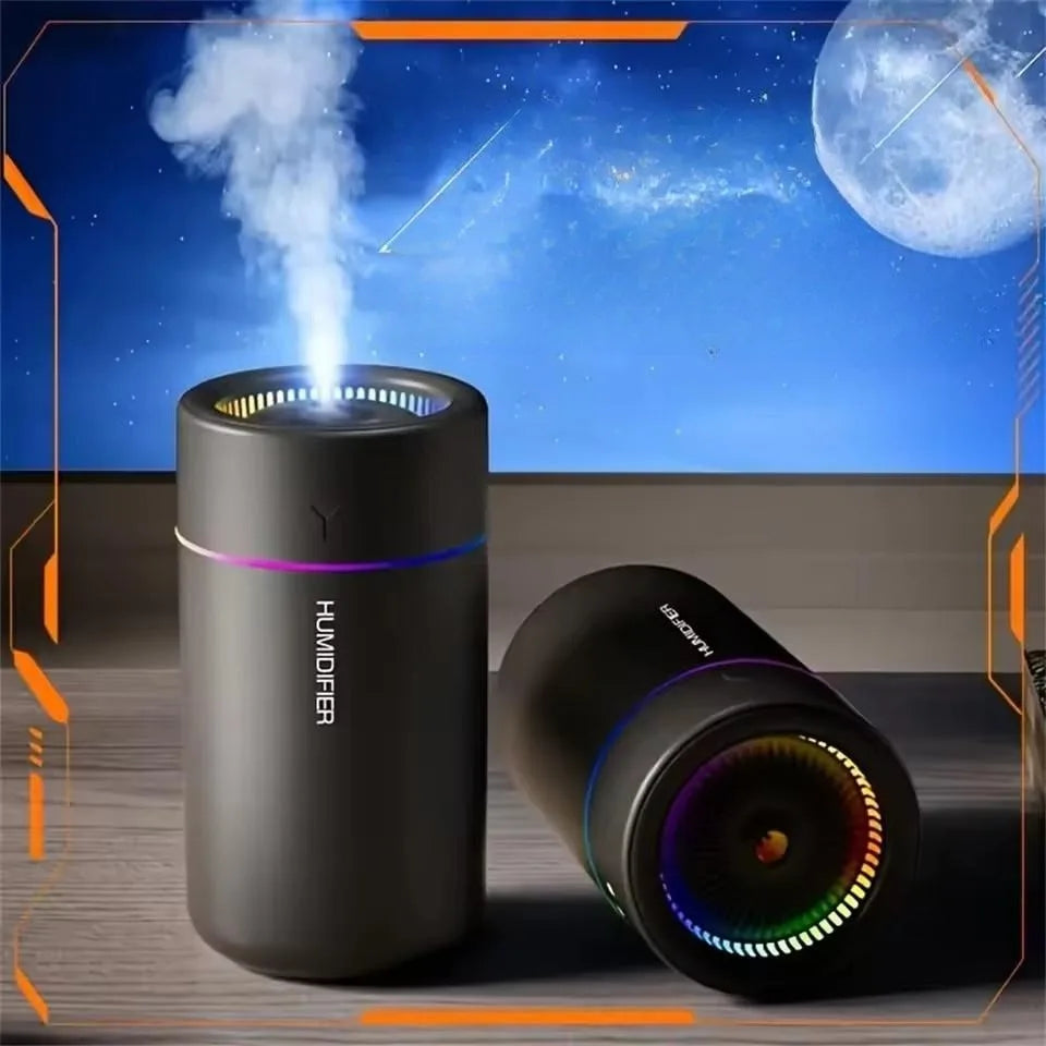 Umidificatore ad ultrasuoni 280 ml con luce colorata e diffusore aroma per casa…