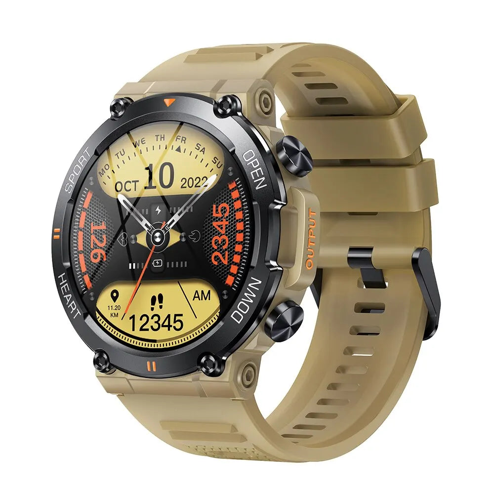 Smartwatch 1.39" HD con chiamata Bluetooth, monitoraggio salute e 100+ sport