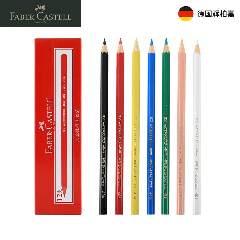 Set da 12 matite colorate a olio per disegno e schizzi – durezza H