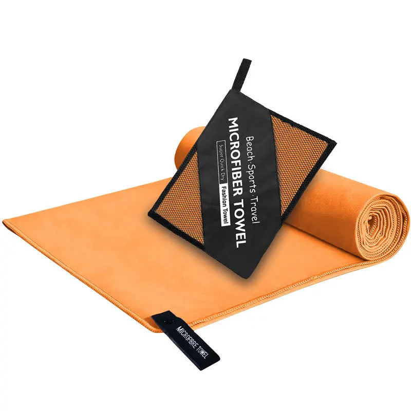 Serviette en microfibre absorbante – 6 tailles pour la salle de sport, la plage et les voyages