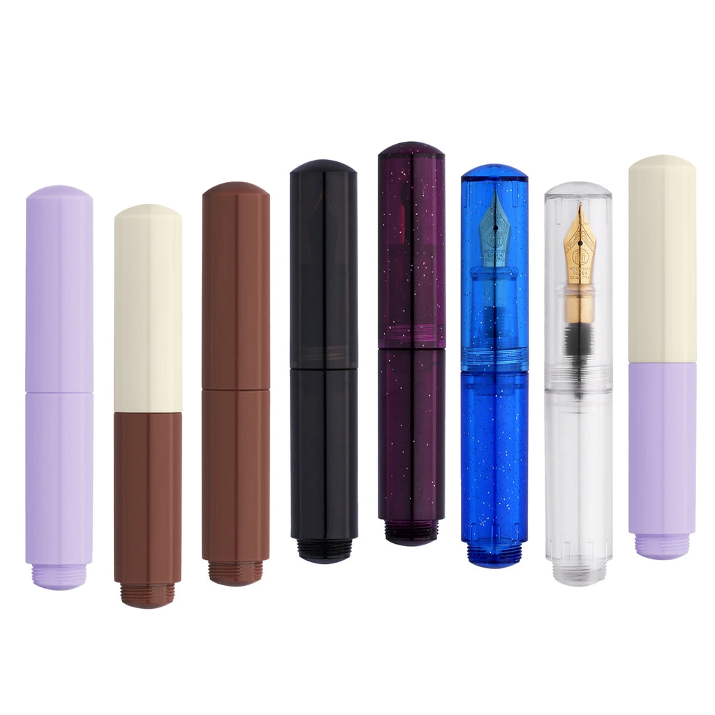 New Moonman Second Generation Wancai Fountain Pens Transparent Starry Sky Writing Ink Pen Macaron Maillard Brown Mini Pocket Pen
