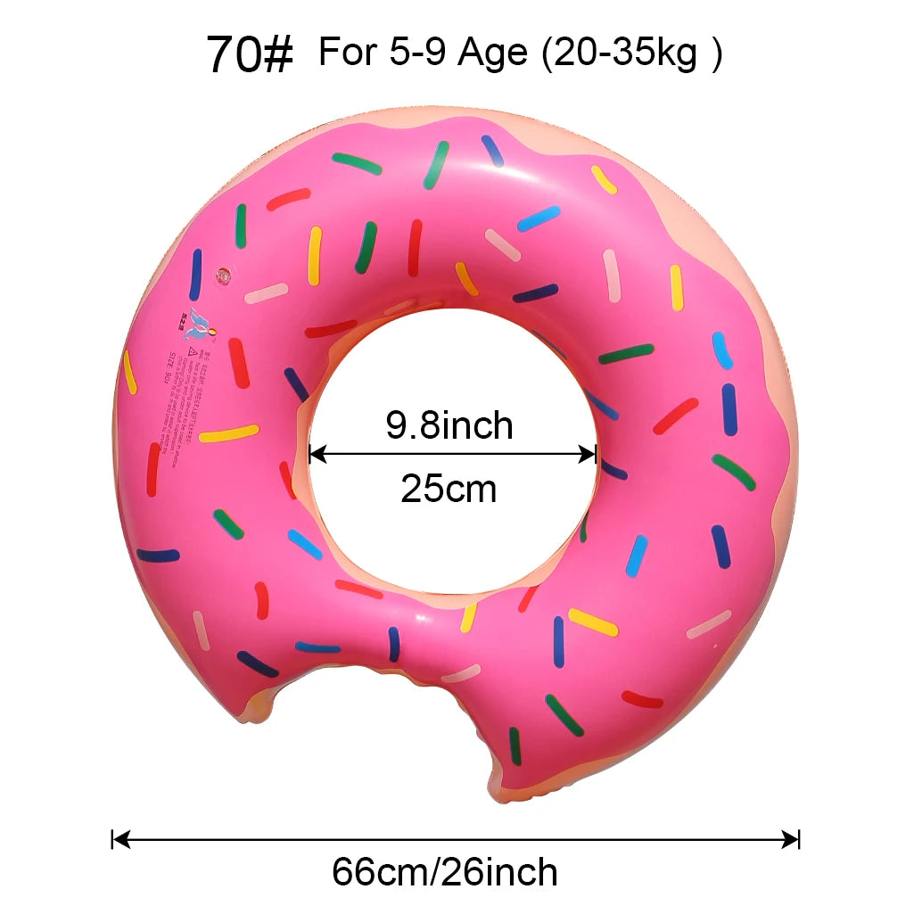 Ciambella Gonfiabile per Nuoto – Gioco in Piscina e Spiaggia per Bimbi e Adulti