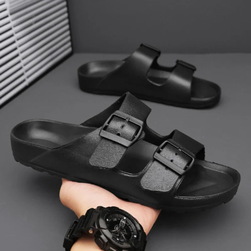 Sandali estivi in EVA unisex, slip-on con cinturino, suola leggera