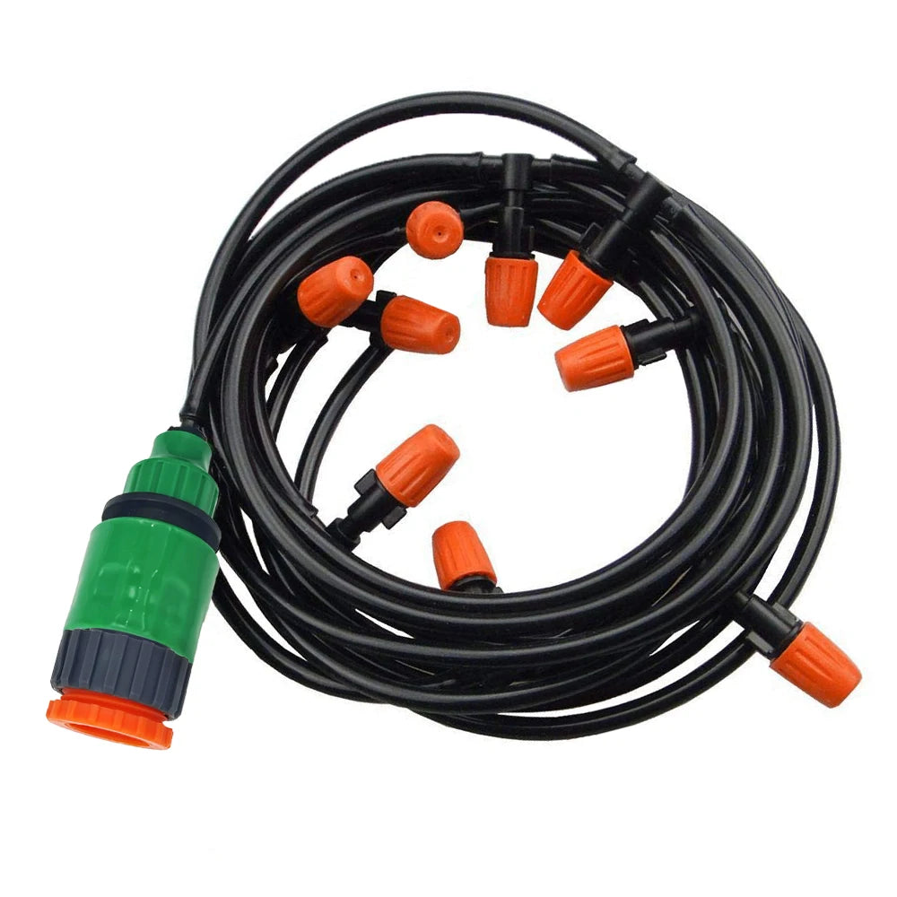Kit Irrigazione Automatico a Nebulazione 5‑20 m con Tubi PE 4/7 mm