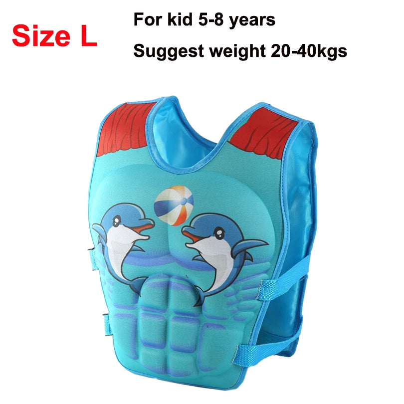 Gilet de natation non gonflable pour enfants, sécurité à la piscine, 14…