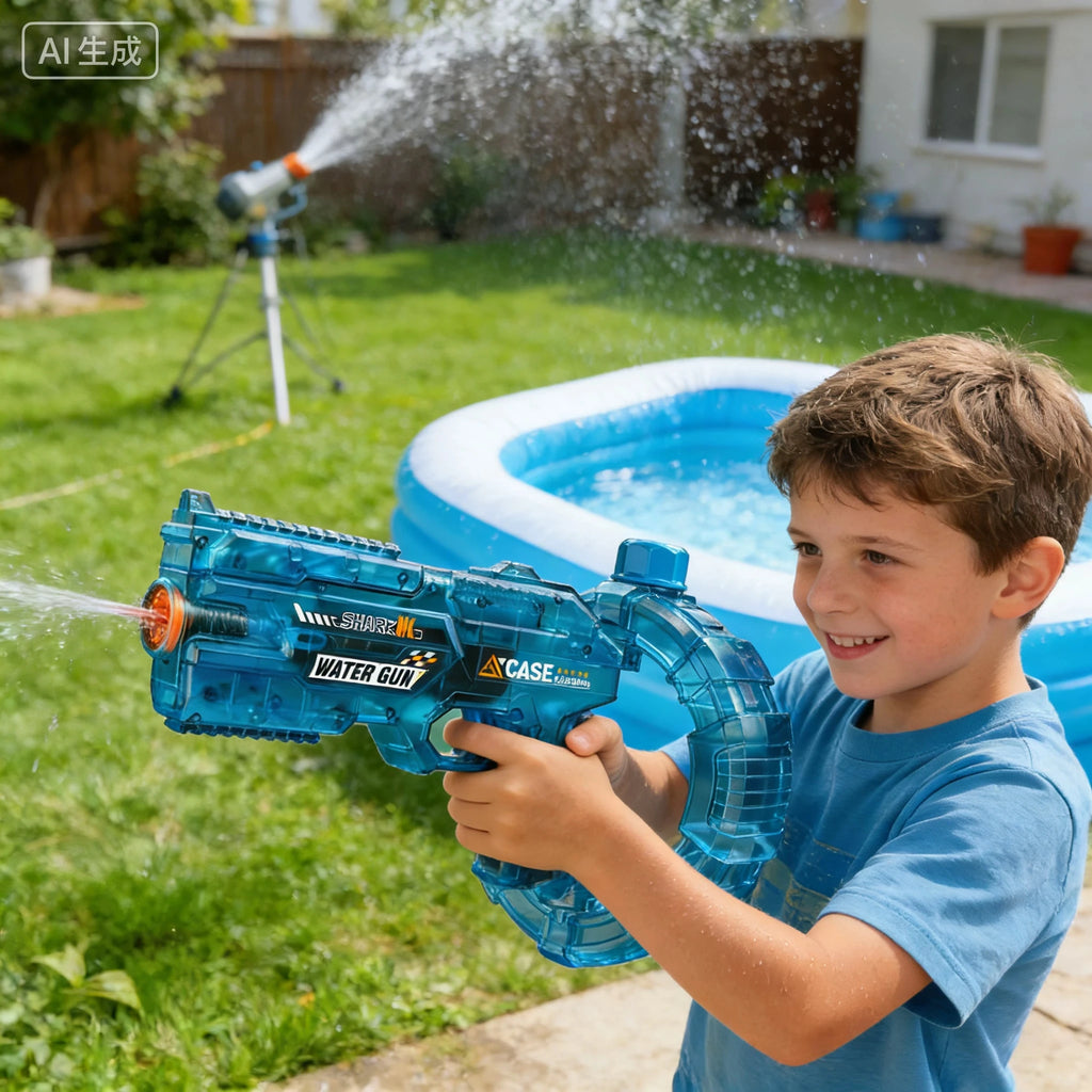 Pistola d'Acqua Elettrica per Adulti – Spruzzo Potente e Ricarica Automatica,…