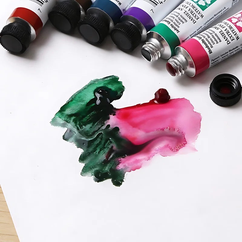 American Daniel Smith Watercolor Paint Natural Mineral Ultra-Fine 15ml Paint Tube Acuarelas Painting Artist Painting Supplies
