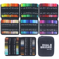 Set di pennarelli artistici a doppia punta 120 colori per calligrafia e…
