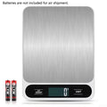 Bilancia da cucina digitale 15 kg, precisione 1 g, ricarica USB, display LED
