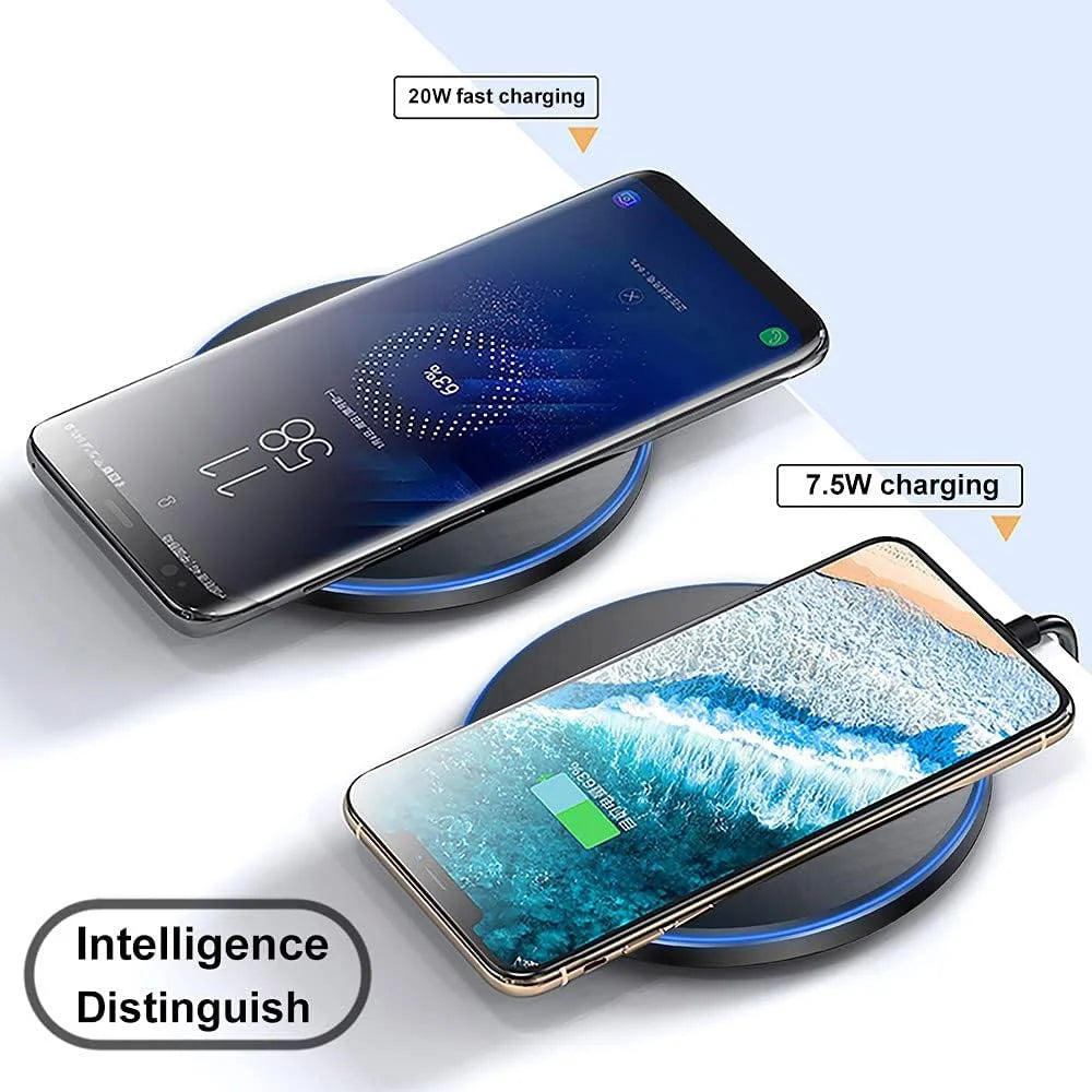 Caricatore a induzione 30W rapido per iPhone, Samsung e altri