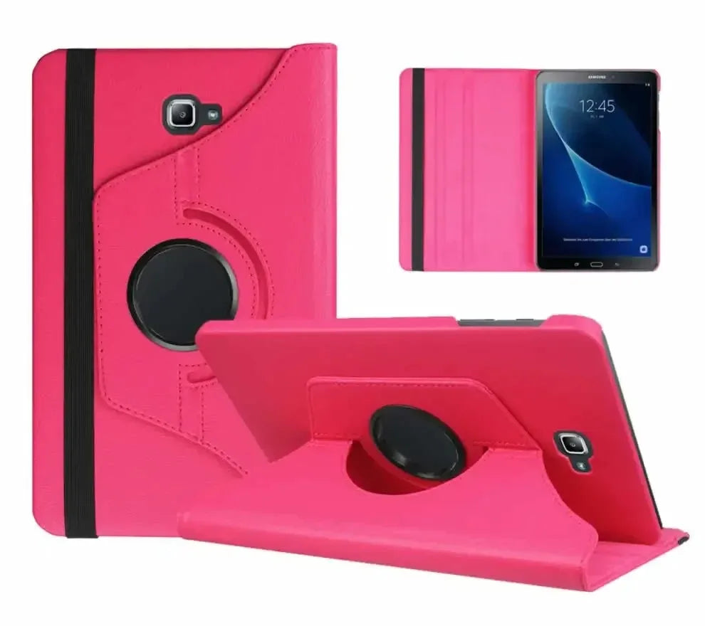 Cover protettiva rotante 360° per tablet 10.1" - design in pelle