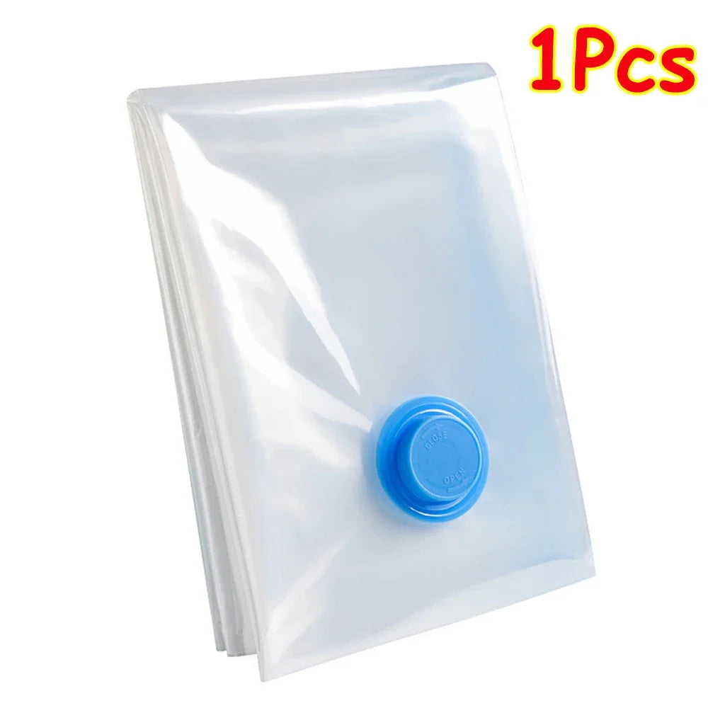vacuum storage bags set 1-24 pcs, folding organizer for clothes & bedding