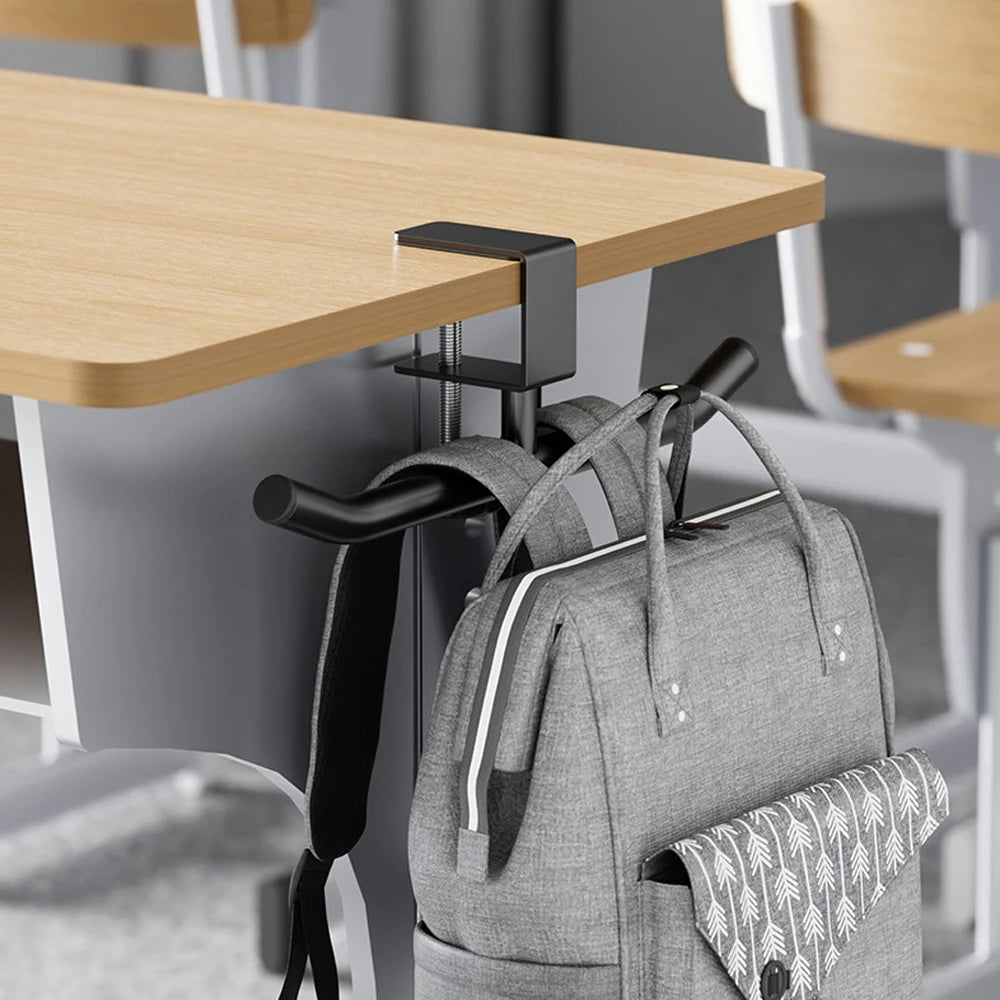 Gancio Portatile per Borsa da Scrivania – Supporto Multiuso per Scuola e Ufficio