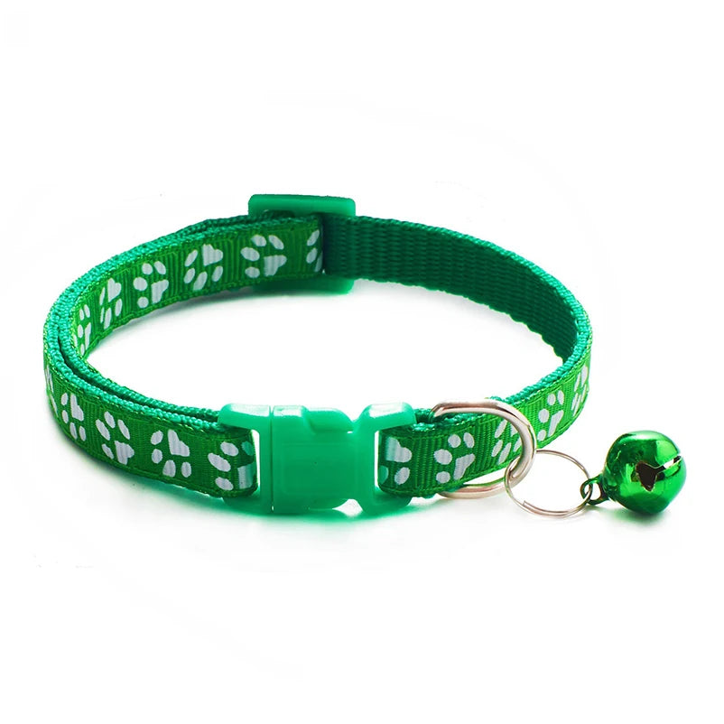 Collarlo per Gatti e Cani con Campanella, Multi-Colori, Corda