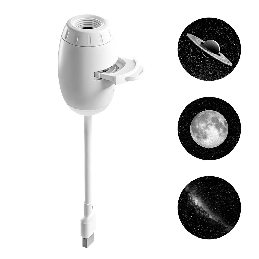 Proiettore Stellare Mini Galaxy 2 in 1 – Luce Notturna per Camera, Auto e…