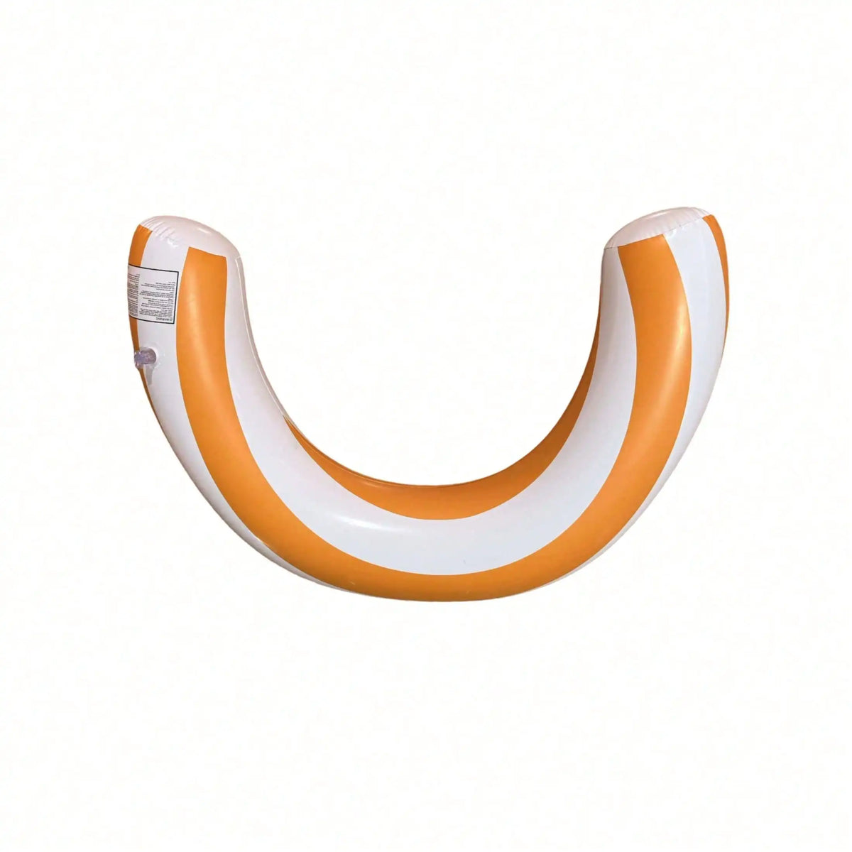 Ciambella gonfiabile a forma a U a strisce per nuoto, design ad arco in PVC…