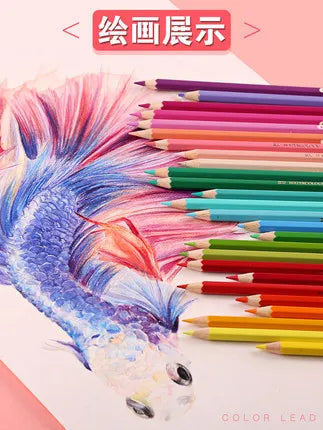 Set da 12 matite colorate a olio per disegno e schizzi – durezza H